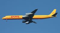 N805DH @ MCO - DHL DC-8 - by Florida Metal