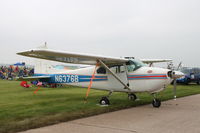 N6376B @ KDVN - At the Quad Cities Air Show.  Skydive plane - by Glenn E. Chatfield
