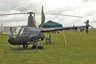 G-LIPE @ EGBK - 1991 Robinson Helicopter Co Inc ROBINSON R22 BETA, c/n: 1882 exhibited at 2011 AeroExpo - by Terry Fletcher