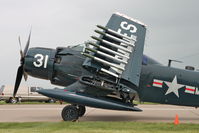 N62466 @ KDVN - At the Quad Cities Air Show.  Alas, it did not fly. - by Glenn E. Chatfield