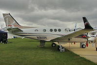 N8111H @ EGBK - Hawker Beechcraft Corp C90GTI, c/n: LJ-2011 exhibited at AeroExpo 2011 at Sywell