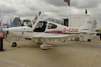 G-CZOS @ EGBK - 2010 Cirrus SR20, c/n: 2038 at 2011 AeroExpo at Sywell - by Terry Fletcher