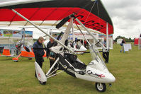 G-CFDL @ EGBK - 2008 P AND M AVIATION LTD QUIKR exhibited at 2011 AeroExpo at Sywell - by Terry Fletcher