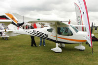 G-CGOM @ EGBK - 2010 FLIGHT DESIGN GMBH MC exhibited at 2011 AeoExpo at Sywell - by Terry Fletcher