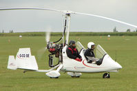 G-CGOE @ EGBK - 2010 MAGNI GYRO LTD M16C exhibiting at 2011 AeroExpo at Sywell