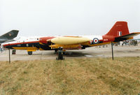 WK128 @ EGVA - Canbera B.2, callsign Teebird 11, of the Defence Research Agency at Llanbedr on display at the 1994 Intnl Air Tattoo at RAF Fairford. - by Peter Nicholson