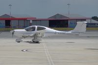 G-CDSF @ EGSH - Out side the new Saxon hanger. - by Graham Reeve