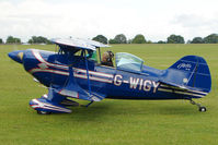 G-WIGY @ EGBK - 1991 Eisenberger S PITTS S-1S, c/n: 7-0115 at Sywell - by Terry Fletcher