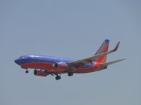 N726SW @ ONT - On final to runway 26 - by Helicopterfriend