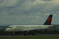 N371NB @ BIL - Delta Airbus A319 @ BIL