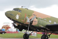 N2805J @ KDVN - At the Quad Cities Air Show.  Real USAF serial is 43-16369 - by Glenn E. Chatfield