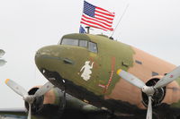 N2805J @ KDVN - At the Quad Cities Air Show.  Real USAF serial is 43-16369 - by Glenn E. Chatfield