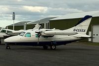 N459SA @ ANE - Mitsubishi MU-2B-40, c/n: 459 S.A. - by Timothy Aanerud