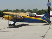 N4595M @ AJO - Tied down and parked in the eastside parking area - by Helicopterfriend