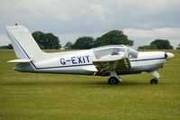G-EXIT @ EGBK - 1977 Soc De Construction D\'avions De Tourisme Et D\'affaires MORANE SAULNIER MS.893E, c/n: 12979 at Sywell - by Terry Fletcher