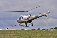 G-IJBB @ EGBK - 1995 Enstrom Helicopter Corporation ENSTROM 480, c/n: 5010 at Sywell - by Terry Fletcher