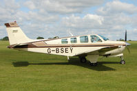 G-BSEY @ EGBK - 1981 Beech BEECH A36, c/n: E-1873 at Sywell