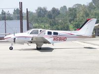 N58HD @ POC - Parked at Howard Aviation area - by Helicopterfriend
