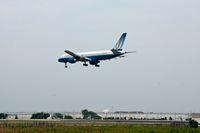 N529UA @ KORD - Landing OHare 4R