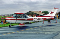 OY-BNG @ AAL - AAlborg AB 6.6.93
Aircraft from North Flying. - by leo larsen