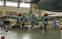 B2-82 @ LECU - Nice early version of the famous Heinkel bomber; the later versions have the greenhouse cockpit. - by Daniel L. Berek