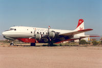 N666SQ @ 34AZ - Macavia DC-6 Tanker 47 - by Henk Geerlings