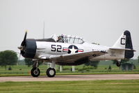 N3645F @ KDVN - At the Quad Cities Air Show.  Snj-5 BuNo 43779, ex-AT-6D 41-34540 - by Glenn E. Chatfield