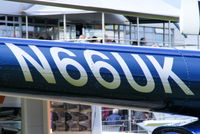 N66UK @ EGBK - on of two R66's at AeroExpo 2011 - by Chris Hall