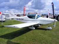 G-OLSA @ EGBK - at AeroExpo 2011 - by Chris Hall
