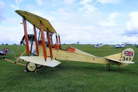 G-AWYI @ EGBK - Making it's first public appearance at AeroExpo 2011 after a 6 year rebuild - by Chris Hall