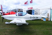 G-OLSA @ EGBK - at AeroExpo 2011 - by Chris Hall