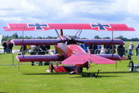 G-FOKK @ EGBK - at AeroExpo 2011 - by Chris Hall