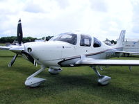 N537CA @ EGBK - at AeroExpo 2011 - by Chris Hall