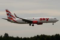 TC-SKR @ EDDR - on final RW27, inbound from Antalya - by Friedrich Becker