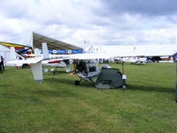G-MYDE @ EGBK - at AeroExpo 2011 - by Chris Hall