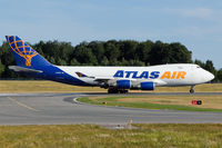 N419MC @ ELLX - line for departure to Huntsville - by Friedrich Becker