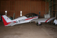 G-BYSG @ EGSP - Looking sad