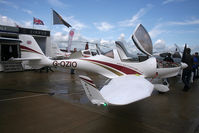 G-OZIO @ EGBK - Aero Expo 2011 Static