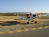 N5EX @ KLPC - On display at the Lompoc Piper Cub Fly-in - by Nick Taylor Photography