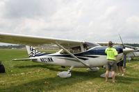 N821WW @ KIOW - In town for the 99s' Air Race Classic. Iowa City starting point dropped due to weather. - by Glenn E. Chatfield