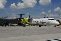 HB-JGA @ LOWW - Skyworks Dash 8-400 - by Dietmar Schreiber - VAP