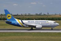 UR-GAU @ LOWW - Ukraine International Boeing 737-500 - by Dietmar Schreiber - VAP