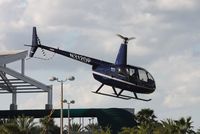 N312DP - R44 leaving Heliexpo Orlando - by Florida Metal