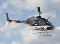 N313AP - Bell 206B leaving Heliexpo Orlando - by Florida Metal