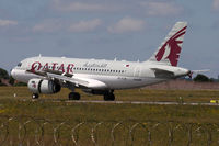 A7-CJA @ EDDS - Arriving STR after flight from DOH