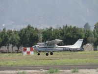 N61943 @ POC - Gust of a cross wind on take off - by Helicopterfriend