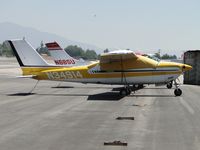N34914 @ CCB - Covered, tied down & parked in transient parking - by Helicopterfriend