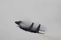 87-0184 @ KDVN - At the Quad Cities Air Show.  Very humid, cloudy day.
