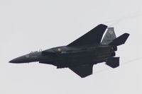 87-0184 @ KDVN - At the Quad Cities Air Show.  Very humid, cloudy day.