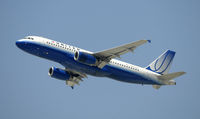 N495UA @ KLAX - Departing LAX - by Todd Royer
